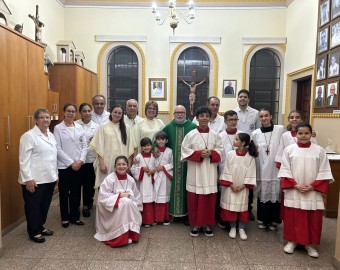 Missão com Padre Luís Erlin em Cambé- PR 