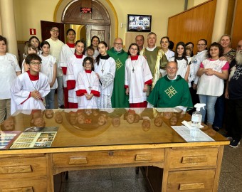 Missão com Padre Luís Erlin em Cambé- PR 