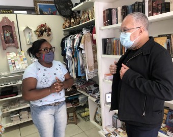 Visita à Loja Nossa Senhora Aparecida - Varginha (MG)