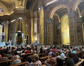 Missa de abertura da novena 9 Meses com Maria e inauguração do Oratório 9 Meses com Maria