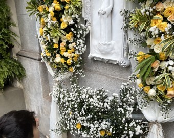 Missa de abertura da novena 9 Meses com Maria e inauguração do Oratório 9 Meses com Maria