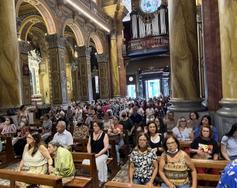 Missa de abertura da novena 9 Meses com Maria e inauguração do Oratório 9 Meses com Maria