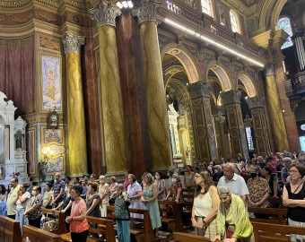 Missa de abertura da novena 9 Meses com Maria e inauguração do Oratório 9 Meses com Maria