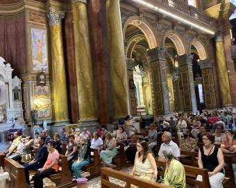 Missa de abertura da novena 9 Meses com Maria e inauguração do Oratório 9 Meses com Maria
