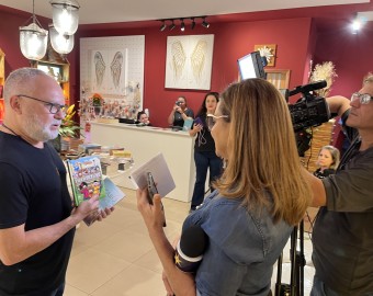 Palestra e Sessão de autógrafos na Loja Santo Santo Santo - São José do Rio Preto (SP)