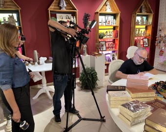 Palestra e Sessão de autógrafos na Loja Santo Santo Santo - São José do Rio Preto (SP)
