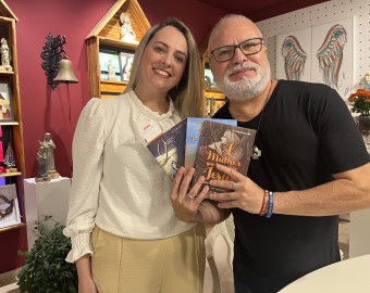 Palestra e Sessão de autógrafos na Loja Santo Santo Santo - São José do Rio Preto (SP)