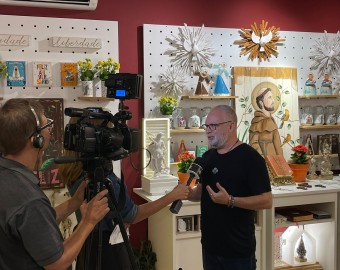 Palestra e Sessão de autógrafos na Loja Santo Santo Santo - São José do Rio Preto (SP)