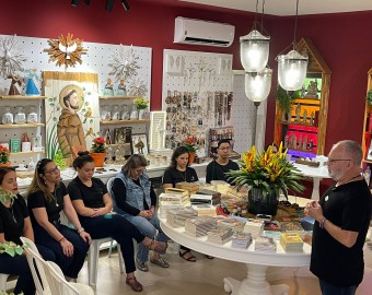 Palestra e Sessão de autógrafos na Loja Santo Santo Santo - São José do Rio Preto (SP)