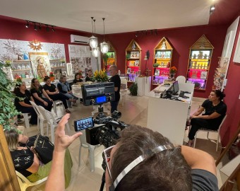 Palestra e Sessão de autógrafos na Loja Santo Santo Santo - São José do Rio Preto (SP)