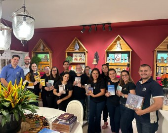 Palestra e Sessão de autógrafos na Loja Santo Santo Santo - São José do Rio Preto (SP)