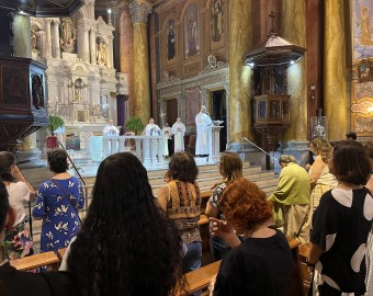 Missa de abertura da novena 9 Meses com Maria e inauguração do Oratório 9 Meses com Maria