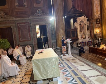 Missa de abertura da novena 9 Meses com Maria e inauguração do Oratório 9 Meses com Maria