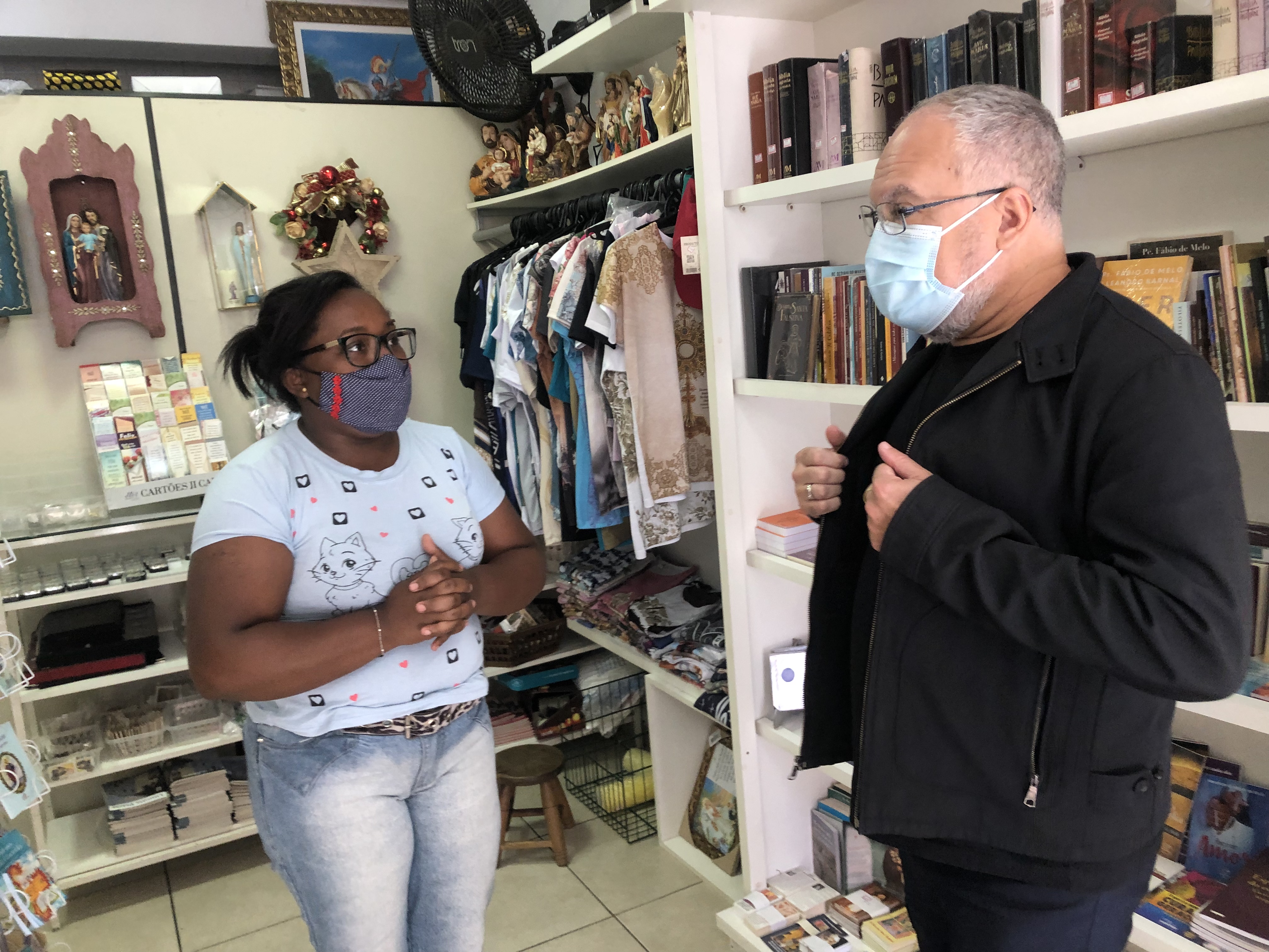 Visita à Loja Nossa Senhora Aparecida - Varginha (MG)