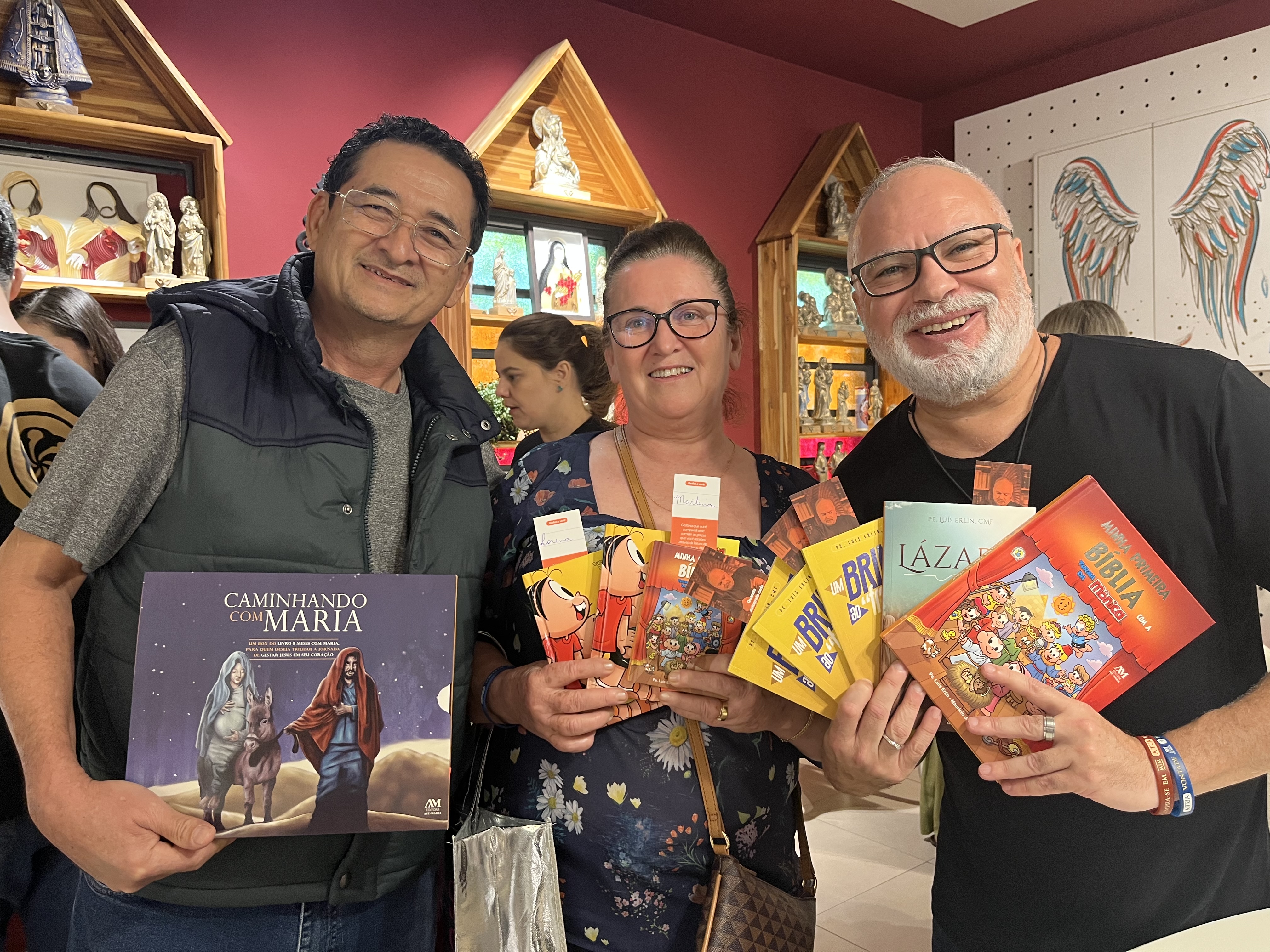 Palestra e Sessão de autógrafos na Loja Santo Santo Santo - São José do Rio Preto (SP)