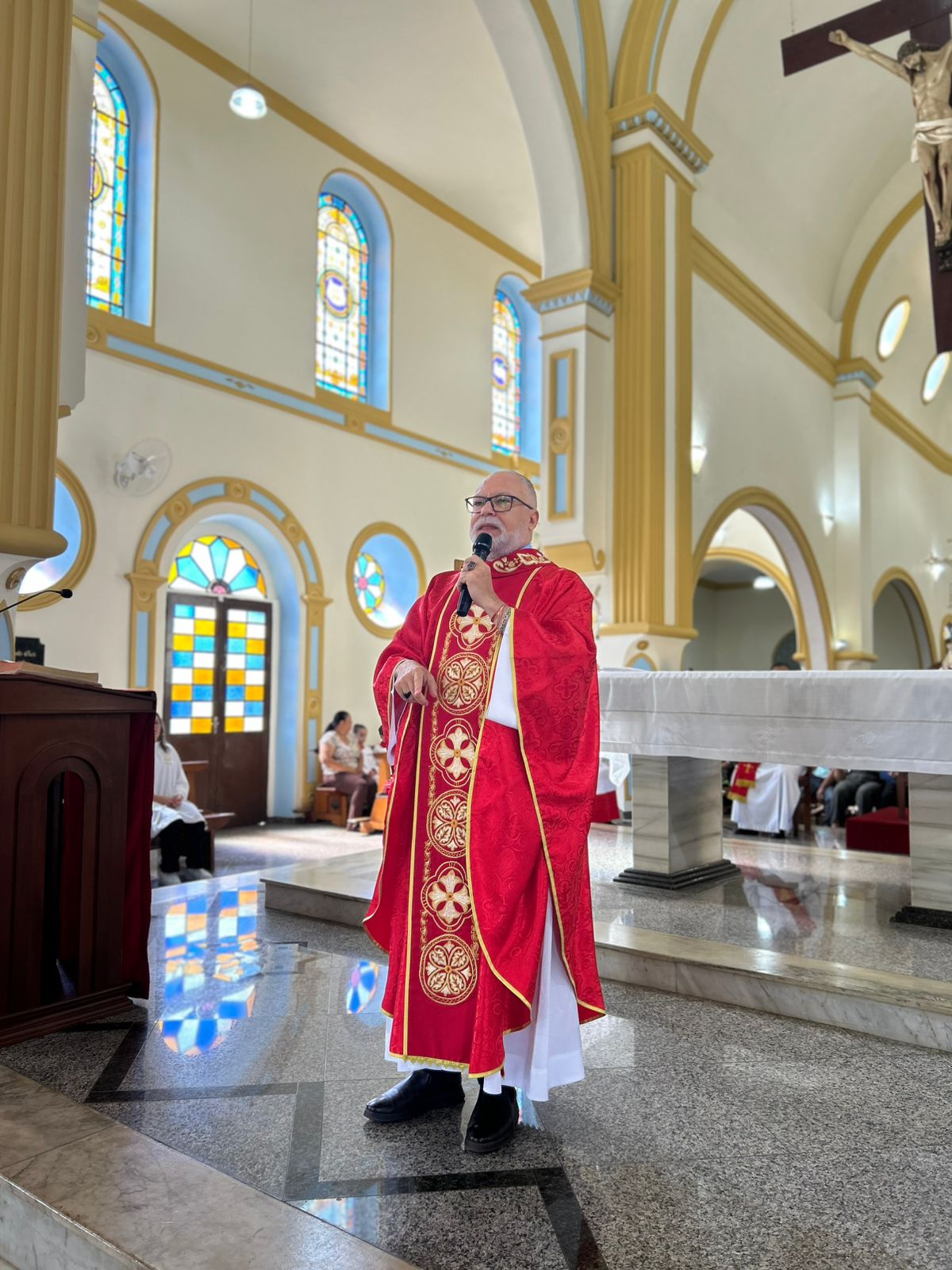 Missão com Padre Luís Erlin em Patrocínio Paulista- SP