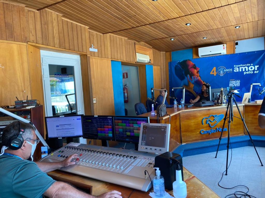 Rádio Canção Nova (Programa Playlist 104 + Gravação de especial sobre São José)