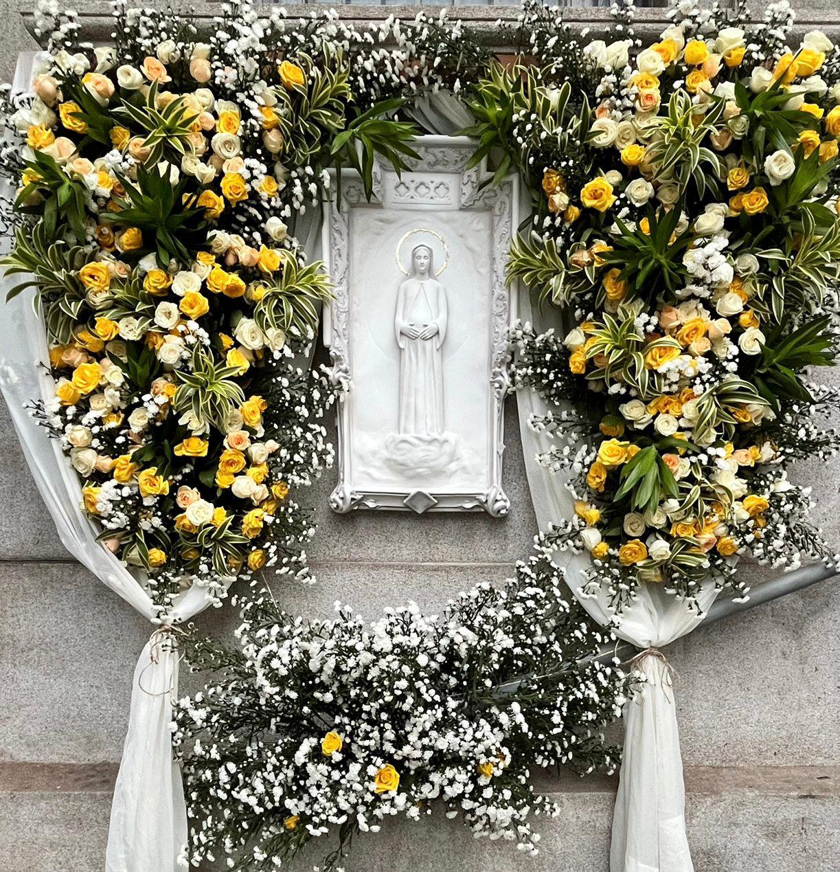 Missa de abertura da novena 9 Meses com Maria e inauguração do Oratório 9 Meses com Maria